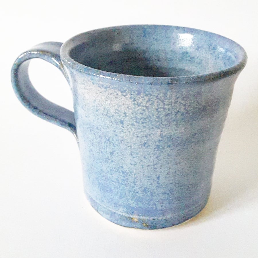 Ceramic Mug in Blue Glazes for tea or coffees 