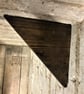 Corner Shelf Made From Reclaimed Scaffold Boards - Plant Shelf - Mini Shelf - Co - Image 5