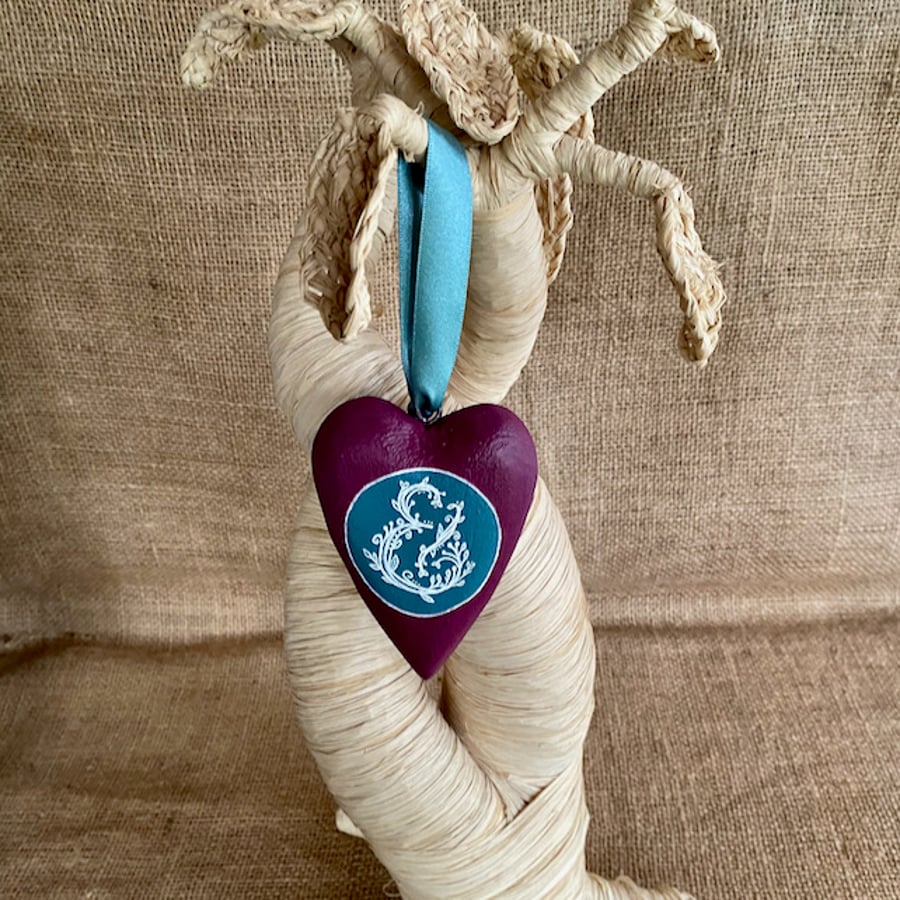 Wooden Heart Decoration