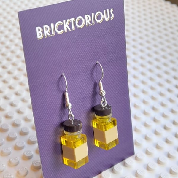 Lego Rum Earrings