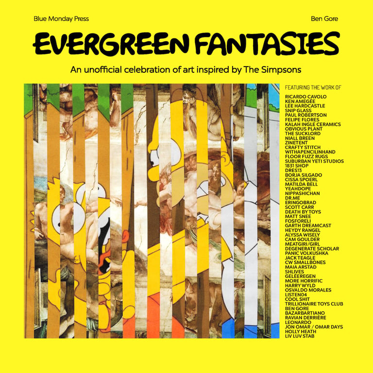 Evergreen Fantasies: An unofficial collection of art inspired by The Simpsons