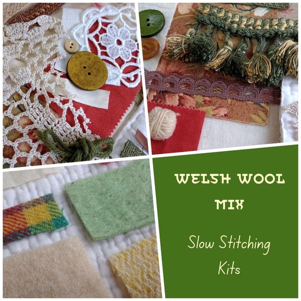 Welsh Cake Mix - Slow Stitching kits - Perfectly Imperfect