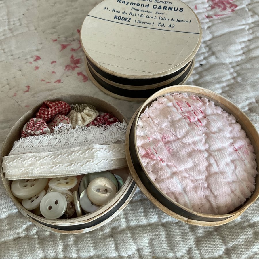Vintage Haberdashery Box