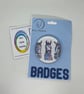 Horse printed Badge 45mm - Image 3