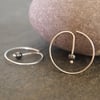 Silver Hoop Earrings