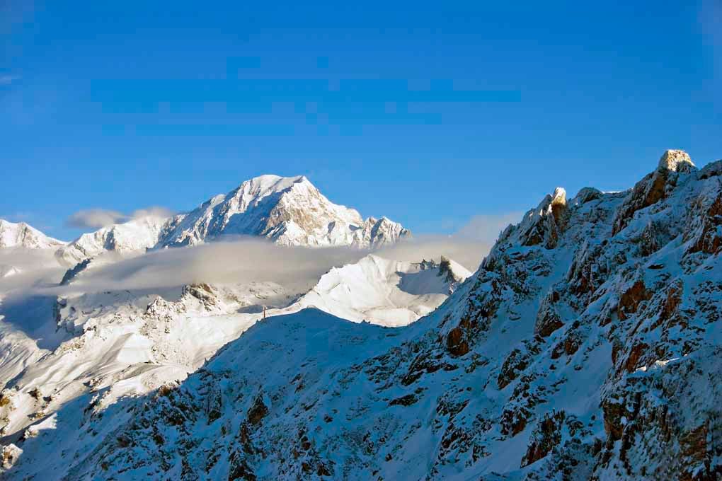 Mont Blanc Les Arcs French Alps France Photograph Print