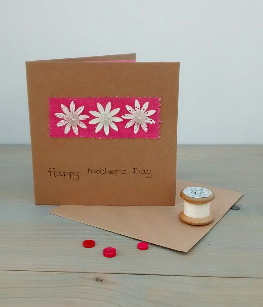 Mother's Day Card, Handmade Card