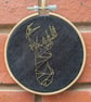 4" geometric animal embroidery hoop - Image 2