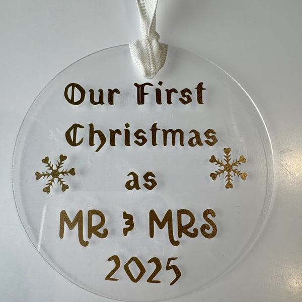 Our first Christmas as Mr & Mrs 2025