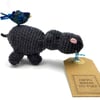 Crochet Hippo Birdie Messenger 