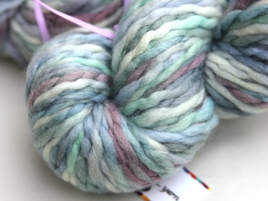 SALE Coastal - Chunky merino wave wrap yarn