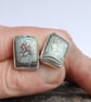 Reserved for Mandy K - mustang fordite cufflinks - Image 2