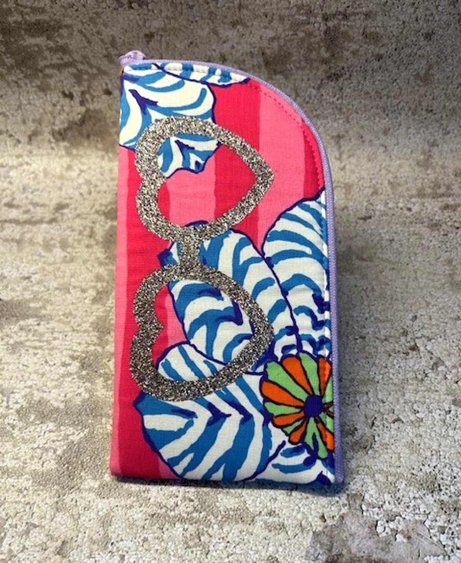 Glasses Case - soft zip up