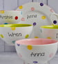 Personalised Spotty Dotty Breakfast Set - Image 4