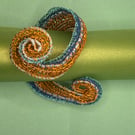 Asymmetrical bangle - recycled 