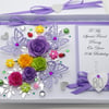 Handmade Personalised Luxury Mothers Day Birthday Card Wife Mum Nan Daughter 3D