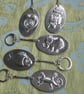 Handmade Silver Pewter Fish Keyring - Image 4