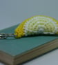 Crochet Lemon slice keyring - Image 4