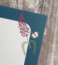 Daisy and Buddleia Gift Notes - Set of 4 sheets - Image 4