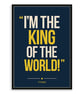 Titanic Quote Poster Print - Retro Typography Wall Art