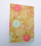 Perfectly imperfect floral A7 mini pocket notebook, seconds - Image 3