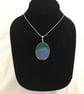 Beautiful Tri-Colour Oval Pendant - Image 3