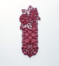 REDUCED! Embroidered Lace Pansy Bookmark. - Image 2