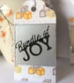 Handmade Baby Gift Tag Set, optional gift card, money holder