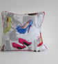 Perfectly Imperfect Shoes  Cushion Cover with  Red Piping