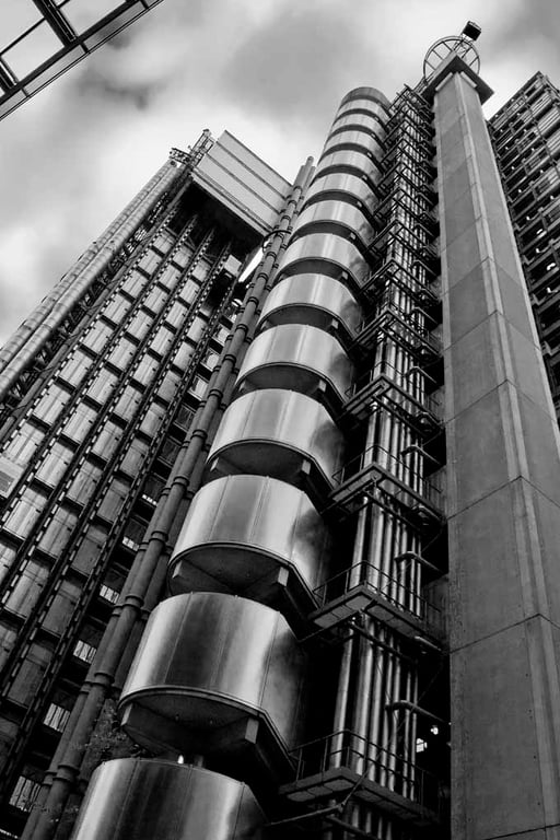 Lloyds of London Building England UK 12"x18" Print