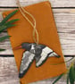 Oystercatcher Wooden Pin Badge - Image 2