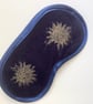 Midnight Blue  Sun and Moon velvet lavender infused eye mask - Image 1