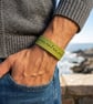 Morse Code Bracelet - Adjustable - Faux Leather - Choice of Colours - Image 7