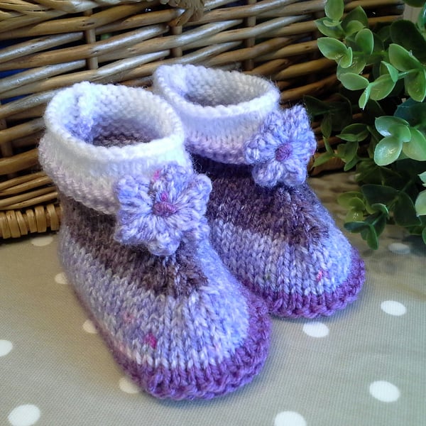 SALE Baby Girl's Pull On Ankle Booties  3-9 months size