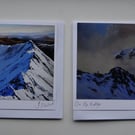 Striding Edge Signed Lake District Cards