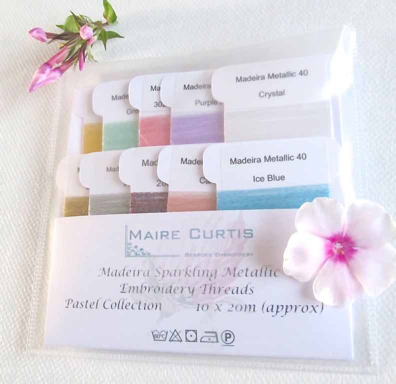 Sparkling Crystal Pastels Threads Pack - Limited Edition