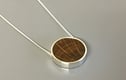Silver With Wood Necklaces