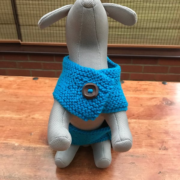 Small Dog Jumper with Cowl Neck 