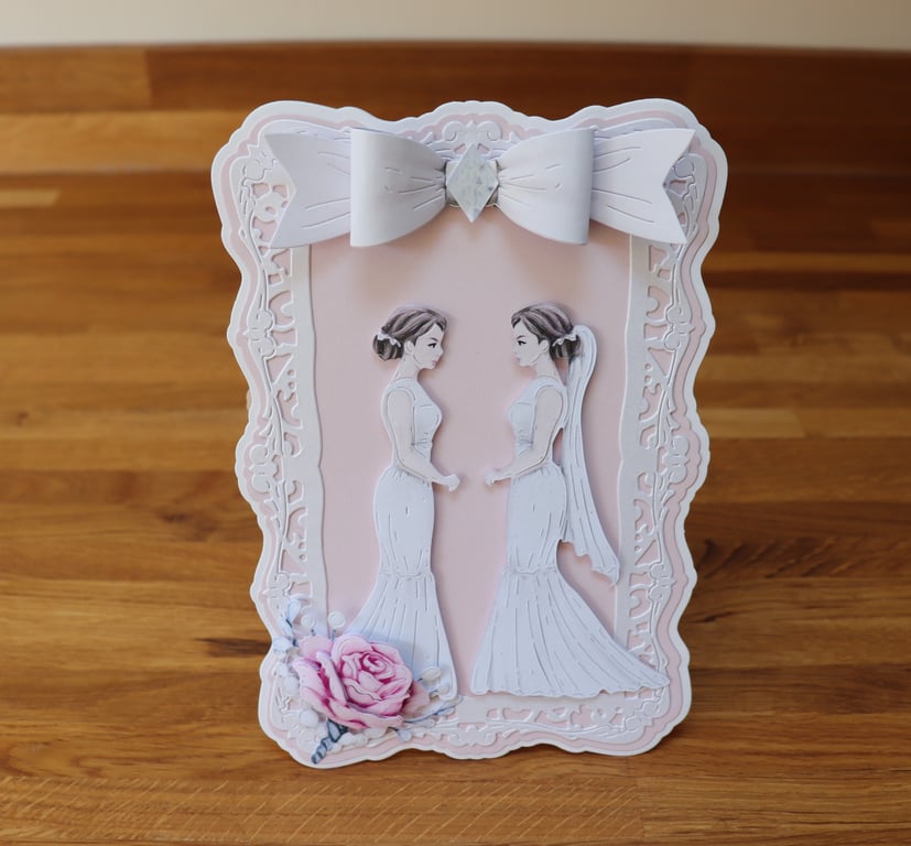 Rose Bouquet. Gay Wedding