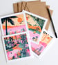 Paradise Pack of 4 Greeting Cards - Image 3