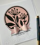 If friends were flowers, I'd pick you - birthday, just because, anytime card  - Image 8