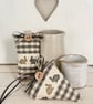 EASTER BUNNY KEY RING - gingham - Image 7