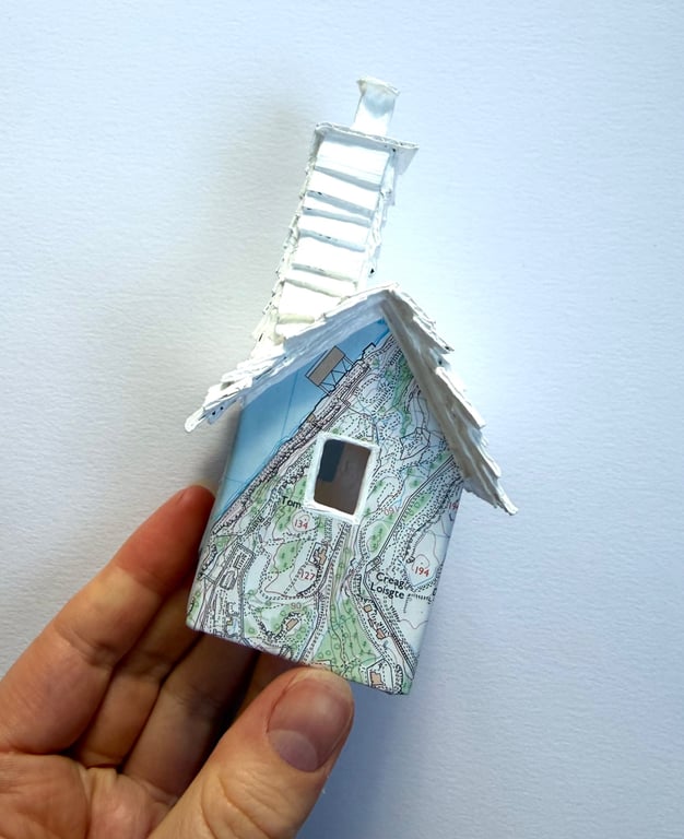 Little Map House - READY TO SHIP