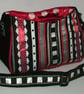 Queen of Hearts - Red, black and White heart handbag - Image 2