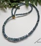 AA Grade Green Kyanite Gold Vermeil Necklace  - Image 5