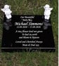 Baby memorial  Stone Baby Cemetery Grave Ornament Remembrance cemetery Marker