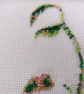 Gorgeous Bead Embroidery Floral Lady - Image 2