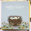 Easter Nest Greeting Card 