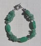 Green Aventurine Gemstone Beaded Chakra Bracelet "Cool Mint" - Image 6