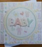 Neutral New Baby Card - Washing Line - Image 1